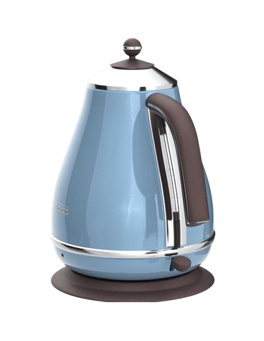 Fierbător electric DeLonghi KBOV 2001 AZ, Albastru deschis