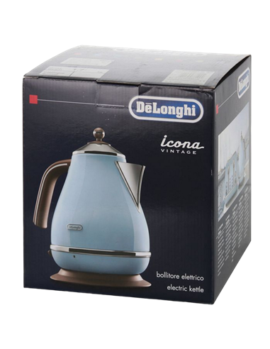 Fierbător electric DeLonghi KBOV 2001 AZ, Albastru deschis