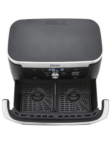 Friteuză cu aer cald Ninja AF500EU, Negru | Argintiu