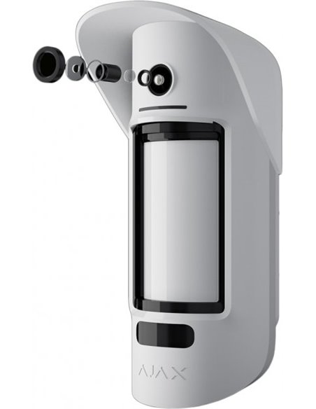 Detector de mișcare Ajax MotionCam Outdoor, Alb