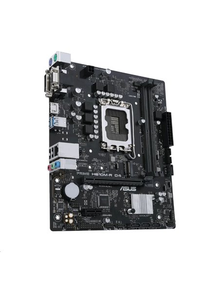 Placă de bază ASUS PRIME H610M-R D4-SI, LGA1700, Intel H610, Micro-ATX