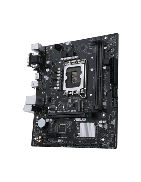 Placă de bază ASUS PRIME H610M-R D4-SI, LGA1700, Intel H610, Micro-ATX