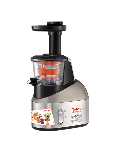 Storcător de fructe și legume Tefal ZC255B38, Argintiu | Negru