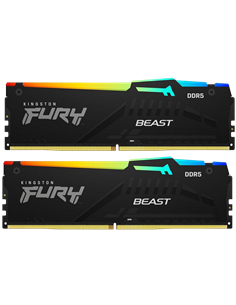Оперативная память Kingston FURY Beast RGB, DDR5 SDRAM, 6000 МГц, 64Гб, KF560C36BBEAK2-64 2