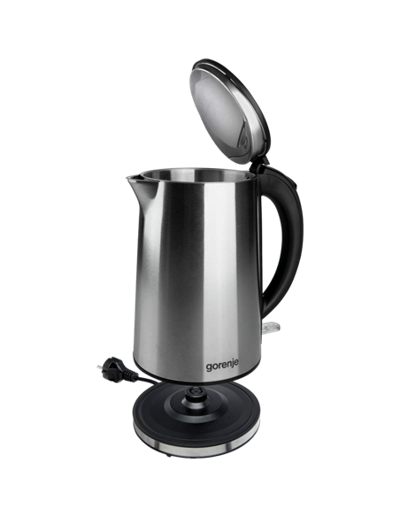 Электрочайник Gorenje K15DWS, Нержавеющая сталь 