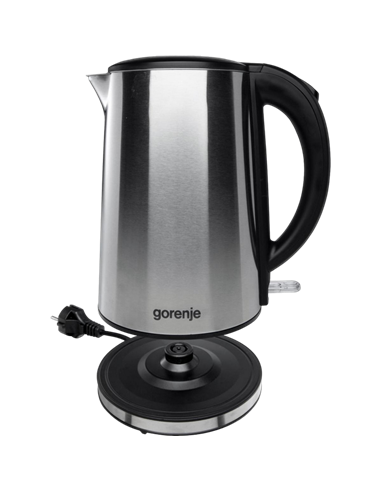Электрочайник Gorenje K15DWS, Нержавеющая сталь 