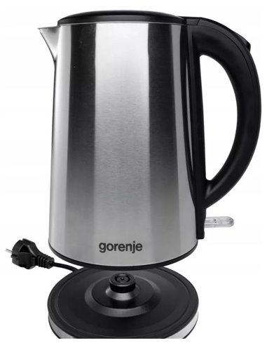 Электрочайник Gorenje K15DWS, Нержавеющая сталь 