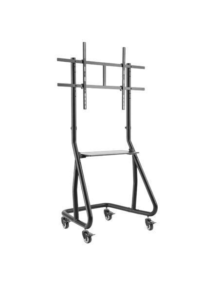 Мобильная стойка для телевизора Reflecta TV Stand 105P-Shelf, Чёрный