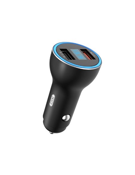 Incărcător auto XO CC30, 20W, Negru