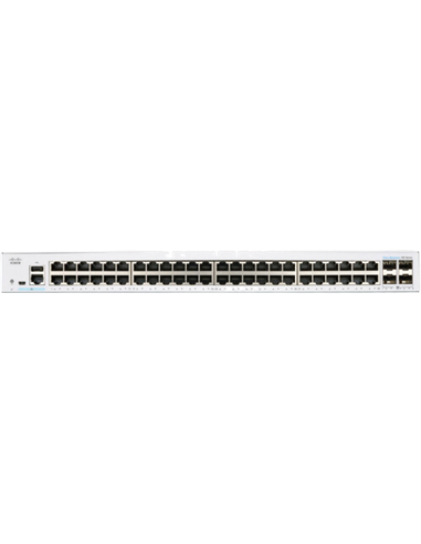 Switch de rețea Cisco CBS250-48T-4X, 48x 10/100/1000 Mbps