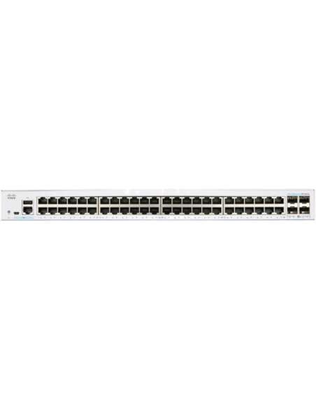 Сетевой коммутатор Cisco CBS250-48T-4X, 48x 10/100/1000 Мбит/с