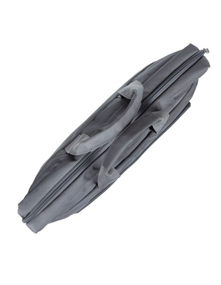 Geantă pentru Laptop RivaCase 7531, 16", Poliester RPET ECO-FRIENDLY, Gri