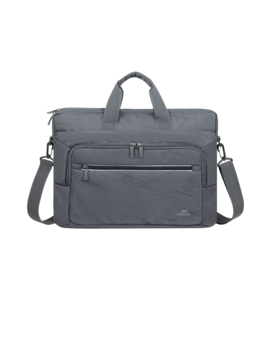 Geantă pentru Laptop RivaCase 7531, 16", Poliester RPET ECO-FRIENDLY, Gri