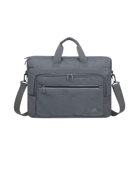 Geantă pentru Laptop RivaCase 7531, 16", Poliester RPET ECO-FRIENDLY, Gri