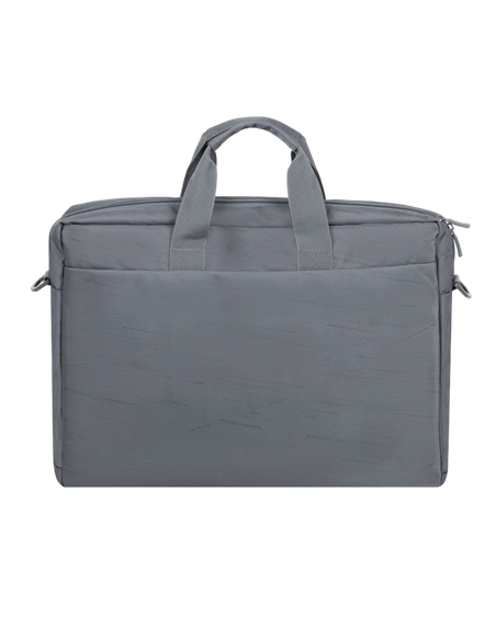 Geantă pentru Laptop RivaCase 7531, 16", Poliester RPET ECO-FRIENDLY, Gri