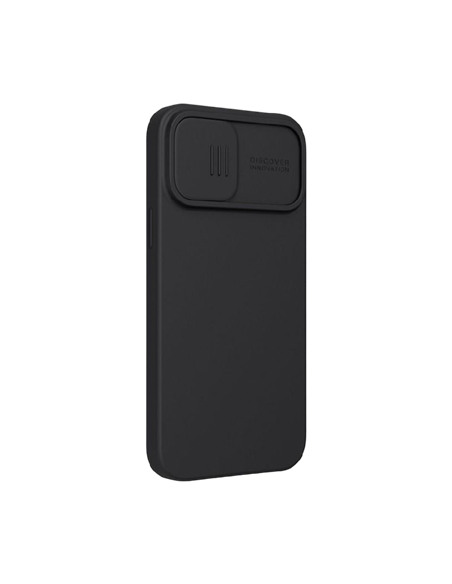 Чехол Nillkin iPhone 13 Pro, CamShield Silky Magnetic Silicone, Elegant Black