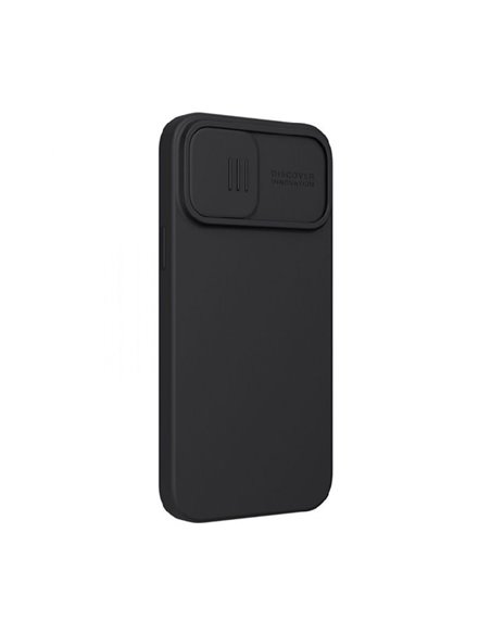 Чехол Nillkin iPhone 13 Pro, CamShield Silky Magnetic Silicone, Elegant Black
