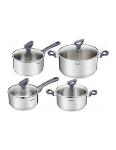 Set de vase Tefal G712S855, Oțel inoxidabil 2
