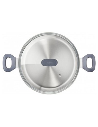 Set de vase Tefal G712S855, Oțel inoxidabil