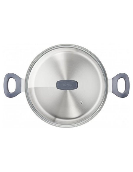 Set de vase Tefal G712S855, Oțel inoxidabil