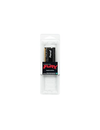 Оперативная память Kingston FURY Impact, DDR4 SDRAM, 3200 МГц, 8Гб, KF432S20IB/8