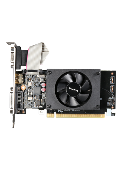 Видеокарта Gigabyte GV-N710D3-2GL,  2ГБ 64-bit DDR3