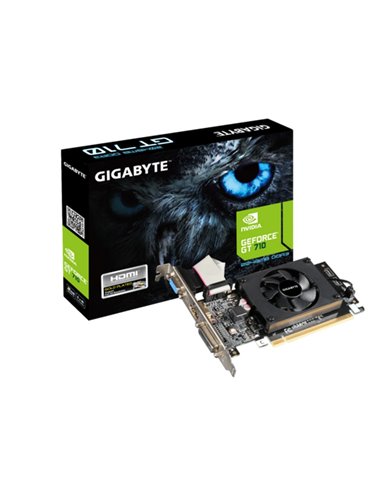 Видеокарта Gigabyte GV-N710D3-2GL,  2ГБ 64-bit DDR3