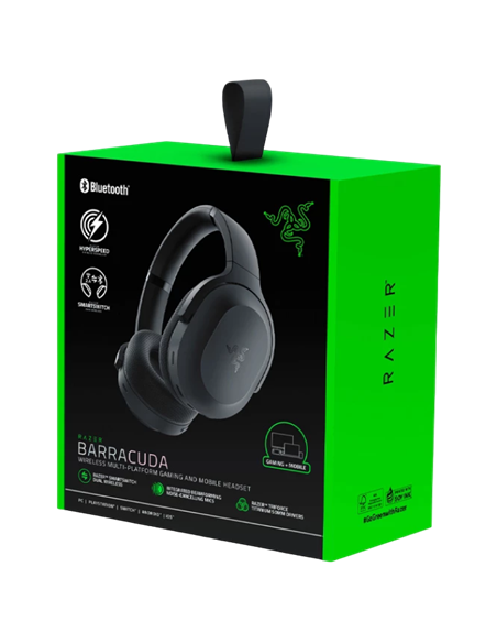 Игровая Гарнитура RAZER Barracuda, Bluetooth/USB, Чёрный