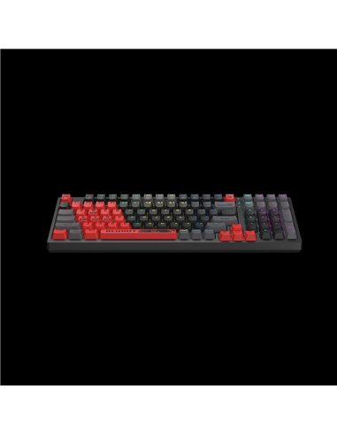 Tastatură Bloody S98 Sports, Cu fir, Roșu