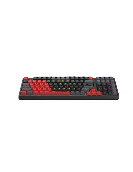 Tastatură Bloody S98 Sports, Cu fir, Roșu