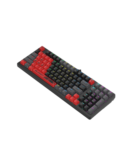Клавиатура Bloody S98 Sports, Проводное, Красный
