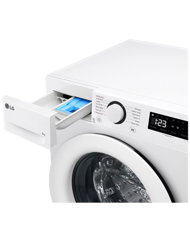 Стиральная машина LG F4WR509SWW, 9кг, Белый
