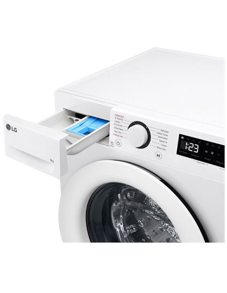 Стиральная машина LG F4WR509SWW, 9кг, Белый
