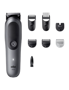 Trimmer pentru bărbați Braun AIO5520, Gri
