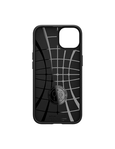 Husă Spigen iPhone 13 mini, Liquid Air, Negru mat