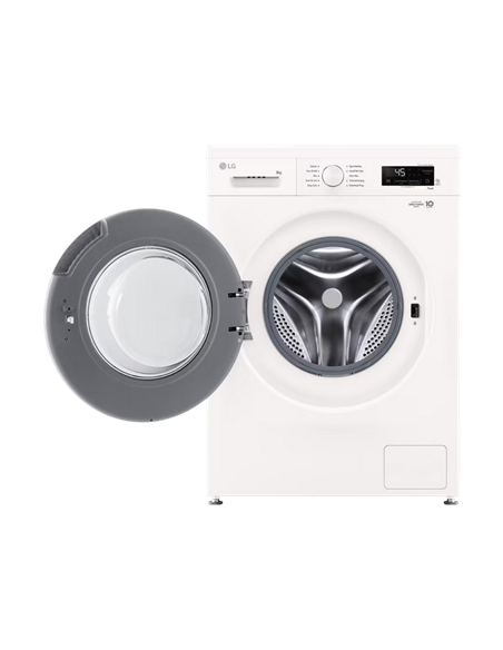Mașină de spălat LG F4X1008NWH, 8kg, Alb