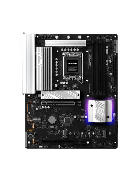 Placă de bază ASRock B860 Pro RS, LGA1851, Intel B860, ATX