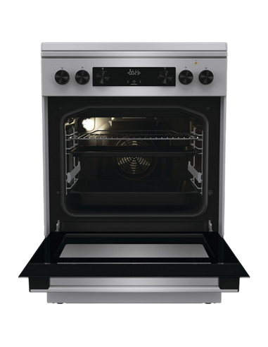 Aragaz Mixt Gorenje GKS6C71XF, Oțel inoxidabil