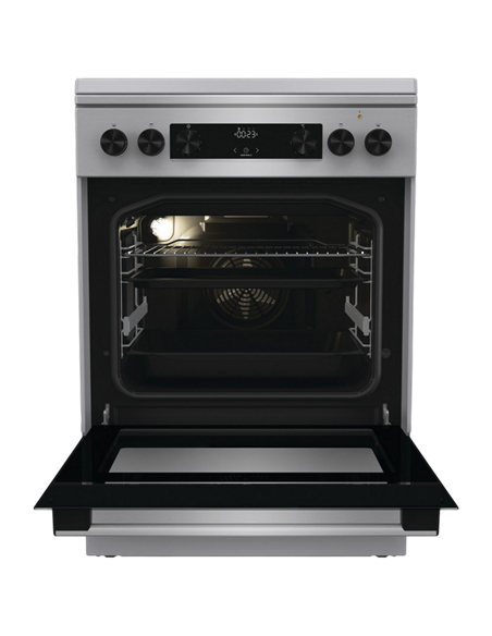 Комбинированная плита Gorenje GKS6C71XF, Нержавеющая сталь
