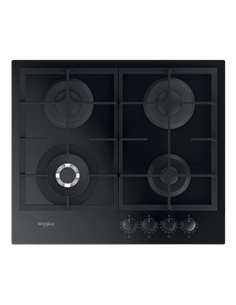 Plită pe gaz Whirlpool GOFL 629/NB1, Negru