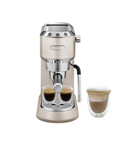 Cafetiera manuala DeLonghi EC885.BG, 1300W, Bej 2