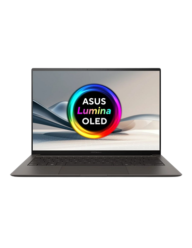 Ноутбук 14" ASUS Zenbook S 14 OLED UX5406SA, Zumaia Gray, Intel Core Ultra 7 258V, 32Гб/1024Гб, Windows 11 Home