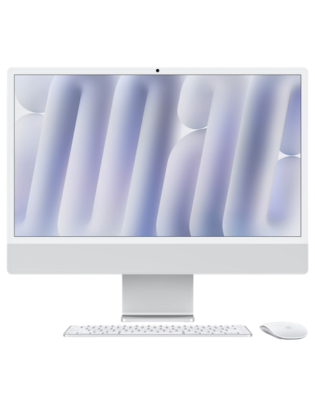 Моноблок Apple iMac A3137, 24", M4 with 10-core CPU and 10-core GPU, 16Гб/512Гб, macOS Sequoia, Серебристый