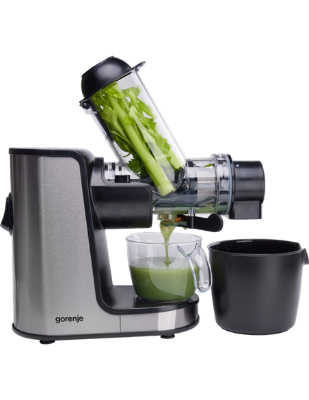 Storcător de fructe și legume Gorenje JC200BE, Gri | Negru