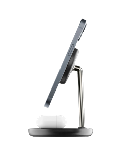 Încărcător wireless Cellularline Mag Duo, 7.5W, Negru 2