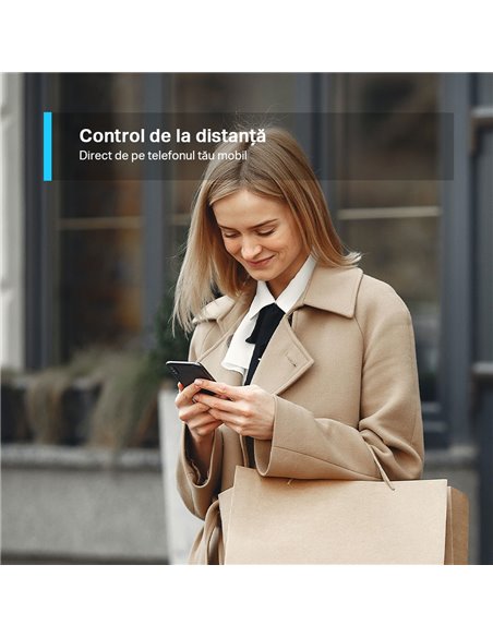Priză inteligentă TP-LINK Tapo P115, Alb