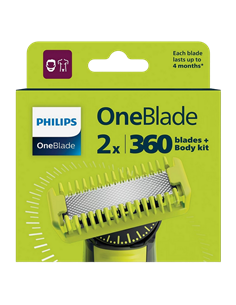 Сменное лезвие для электробритвы Philips QP624/50, Черный | Желтый 2
