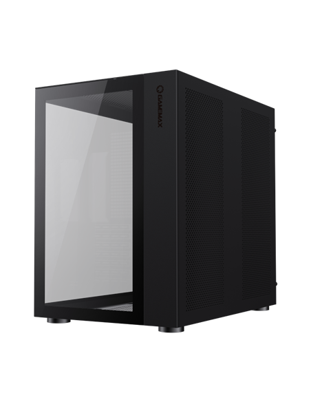Carcasă PC Gamemax Infinity, Midi-Tower, Fără PSU, Negru