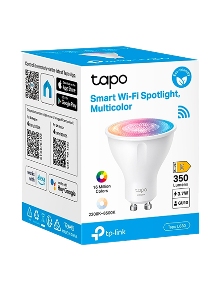 Bec cu LED TP-LINK Tapo L630, GU10, Multicolor