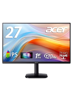 27" Monitor Acer KA272G0bi, IPS 1920x1080 FHD, Negru